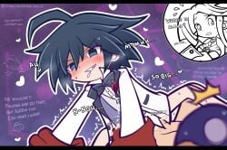 almaz_von_almadine_adamant bottomless bottomless_male cuckold cum disgaea disgaea_3 disgaea_rpg female_cuck male_focus nippon_ichi_software ntr penis prinny sapphire_rhodonite sex stinkyyoverlord