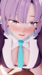 animated blue_archive millennium_science_school_student mmd rindoummd seminar_(blue_archive) sound tagme video yuuka_(blue_archive)