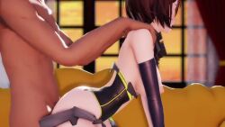 3d animated azur_lane baltimore_(azur_lane) mmd mp4 rindoummd sound tagme video