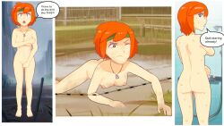 advance_wars ass bobcheez breasts embarrassed embarrassed_nude_female enf pussy sami_(advance_wars) tagme