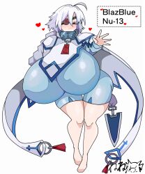nu-13 from blazblue by amari nene (artist)
