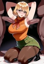 ashley graham from resident evil by bunnyart02