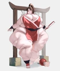 mai shiranui from capcom vs snk by softon