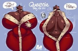 queenie (the amazing digital circus) from tadc by remiman