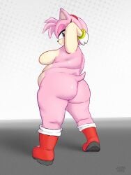 amy rose from sega by jenokamui