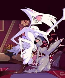 angel dust (hazbin hotel) from hazbin hotel by banmondragon