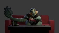 1280x720 1ambiguous 1girls 2020s 2026 2026s 3d_animation 720p 720x1280 animated anthro black_hair chubby chubby_anthro chubby_female couch courtney_(jauntyweb) cupping_breast cupping_breasts female female_focus ghostface huge_breasts jauntyweb jiggle jiggle_physics jiggling_breasts jiggling_thighs killer knife long_tail massive_breasts monster monster_energy monster_energy_drink monster_girl mp4 obese_anthro obese_female oc original original_character phone phone_call scalie scalie_humanoid stockings striped_stockings table tagme tv_remote twitter_link video voice voice_edit voluptuous voluptuous_body voluptuous_female yellow_highlights