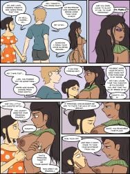 boyfriend comic dress fiance functionally_nude functionally_nude_female generation_festival girlfriend negative_inspiration nipples page_19 princess purple_eyes sucking_nipples text threat threatening_words