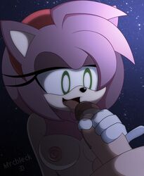 amy rose from sonic (series) by mrcbleck