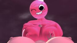 2futas 3d bassie_(dandy's_world) big_breasts bobette_(dandy's_world) cheese_&_rice dandy's_world deep_skin futa_on_futa futa_only futanari grabbing_breasts hands_on_breasts musk pov request self_upload smiling_at_viewer source_filmmaker source_filmmaker_(artwork) steam sweat sweating titjob