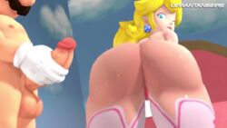 1boy 1girls 3d 3d_animation 3d_video ambiguous_penetration ass blonde-haired_female blonde_female blonde_hair blonde_hair_female blue_earrings blue_eyes boy clapping_ass clapping_butt clapping_cheeks duo earrings girl jerking_off leviantan581re light-skinned_female light-skinned_male light_skin mario mario_(series) mario_bros music nintendo penetration plap princess princess_peach royalty sound sound_effects stroking stroking_cock stroking_dick stroking_penis super_mario_bros. tagme unseen_male_face video wink winking