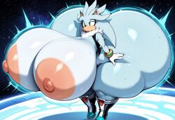 1girls ai ai_art ai_generated alternate_ass_size alternate_ass_size_(larger) alternate_body_type alternate_breast_size alternate_breast_size_(larger) ass ass_bigger_than_head ass_exposed ass_focus ass_visible boob_squish breasts breasts_bigger_than_body breasts_bigger_than_head breasts_bigger_than_torso breasts_focus breasts_out breasts_squeezed_together cleavage curvaceous curvy curvy_body curvy_female curvy_figure curvy_hips curvy_thighs deep_cleavage genderbent genderswap_(mtf) gigantic_ass gigantic_boobs gigantic_breasts gigantic_butt gigantic_thighs green_eyes green_pupils hand_on_hip huge_boobs huge_breasts huge_butt hyper hyper_ass hyper_asscheeks hyper_boobs hyper_breasts hyper_butt impossible_clothes massive_ass massive_boobs massive_breasts massive_butt massive_tits nipples nipples_exposed nipples_out nipples_outside nipples_visible rule_63 self_upload silver_fur silver_the_hedgehog silvia_the_hedgehog solo solo_female solo_focus sonic_(series) sonic_the_hedgehog_(archie) sonic_the_hedgehog_(idw) sonic_the_hedgehog_(series) space style_imitation style_parody tagme tail tank_top video_game_character video_games