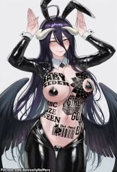 albedo (overlord) from blacked by basicallynomore