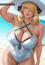 Cynthia (Pokemon) Rule 34 Image