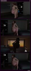 3d anal_vore big_breasts breasts brigitte female female_pred hyper hyper_belly large_breasts lepetitejane1111 overwatch overwatch_2 page_25 self_upload vore vore_belly vore_comic vore_sex