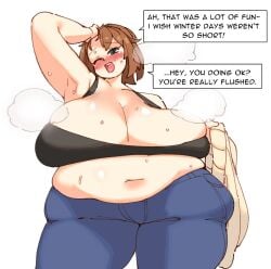 1girls 2020s 2026 2026s bbw big_breasts chubby curvaceous curvy curvy_body curvy_figure curvy_thighs huge_breasts massive_breasts may_(pokemon) nintendo pokemon rtil solo solo_focus twitter_link