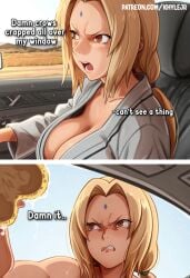 ai_generated car_wash driving khylejr naruto naruto:_the_last naruto_(classic) naruto_(series) naruto_shippuden nude tsunade tsunade_senju