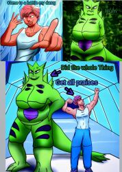 arrogant black_body chubby_female heract_naught jamaican pokemon pokemon_(species) straight tyranitar