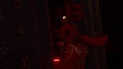 breasts cally3d cryptiacurves fazclaire's_nightclub female fexa fexa_(cally3d) fexa_(cryptia) fexa_(cryptiacurves) five_nights_at_freddy's foxy_(cally3d) foxy_(fnaf) fredina's_nightclub modakawa_dress solo vrchat