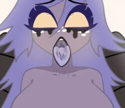 ahe_gao ahegao_face animated animated emily_(hazbin_hotel) hazbin_hotel preview retzhuko_(artist) vivienne_medrano vivziepop