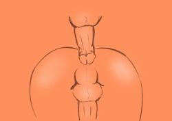 2021 2boys anal anal_sex animated artist_logo artist_name artist_signature ass cum cum_on_ass femboy gay gay_sex male male_only orange_background perineum perineum_bulge shorter_than_10_seconds shorter_than_30_seconds slickvic