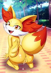 fennekin from nintendo by bbmbbf