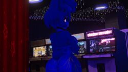 bonfie bonfie_(cally3d) bonfie_(cryptia) bonfie_(cryptiacurves) breasts cally3d cryptiacurves fazclaire's_nightclub modakawa_dress vrchat