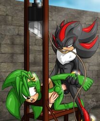 anal anal_sex balls cum cum_in_ass cum_inside decapitation duo erection from_behind_position guillotine hedgehog hi_res icandy imminent_death male mammal manic_the_hedgehog penetration penis sex shadow_the_hedgehog snuff sonic_(series) sonic_underground straight_hair yaoi