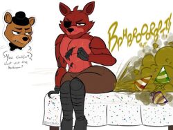 foxy (fnaf) from five nights at freddy's by odka