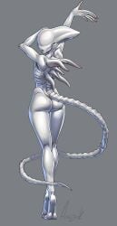 female xenomorph from alien (franchise) by astrozerk