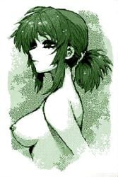 1girls :| ai ai_generated breasts dark_eyeshadow female female_focus female_only gameboy_art_style gameboy_artstyle konami metal_gear_solid metal_gear_solid_v naked naked_female nipples nude nude_female pixel_art pixelated ponytail quiet_(metal_gear) quinzo11 self_upload side_view sideview