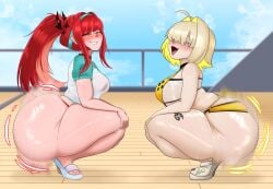 elegg (boom and shock) (nikke) from goddess of victory: nikke by crowbotx