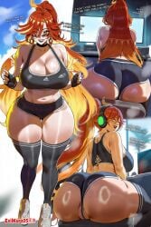 mavuika (genshin impact) from genshin impact by evilkuro05