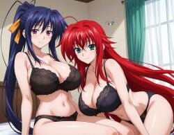 akeno himejima from high school dxd by eternoai