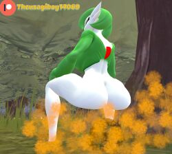 (theusagiboy1406) 1girls 3d 3d_(artwork) 3d_model 3d_render anthro ass bare_ass big_ass big_butt bottomless fart fart_cloud fart_fetish farting farts female female_focus female_only foreskin forest furry furry_only game_freak gardevoir green_hair nintendo outdoors patreon_logo pokemon pokemon_(species) scat sfm shit source_filmmaker squatting turd