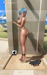 bulma briefs from dragon ball by linkartoon