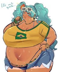 brazilian miku from vocaloid by missicake