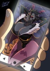 mal0 from darkstalkers by chimyart