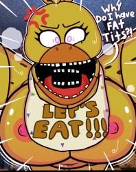 chica_(fnaf) female five_nights_at_freddy's fnaf majin_tubby_ mykendyke tagme withered_chica