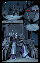 chair comic cum cum_inside dialogue duo english_text erection glowing glowing_eyes handjob hi_res humanoid machine male megatron muscular night night_sky open_mouth penetration penis robot sex shamba999 simple_background sitting size_difference spread_legs spreading star starscream teeth text throne tongue tongue_out transformers transformers_prime yaoi