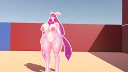 3d female lovander palworld papervrc pocketpair scalie solo vrchat vrchat_avatar