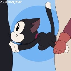 anal_sex animated anthro brawl_stars cat deepthroat face_fucking facefuck fellatio furry gay kit_(brawl_stars) larry_(brawl_stars) lawrie_(brawl_stars) male male_only spitroast throat_fuck thrusting thrusting_into_ass yaoi