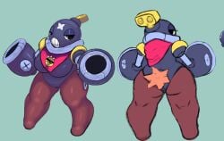 artesjsc big_ass big_breasts brawl_stars breasts bubble_butt female huge_ass humanoid tagme thick_thighs tick_(brawl_stars) wide_hips