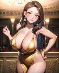 ai_generated breasts dorothea_arnault dress female female_only fire_emblem fire_emblem:_three_houses maplechad nai_diffusion nintendo solo stable_diffusion