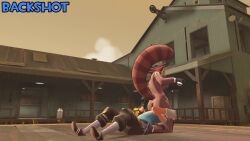 1boy 1girls 3d 3d_animation animated ass between_thighs big_ass bouncing_ass bouncing_breasts breasts cosplay death death_by_snoo_snoo english_dialogue execution female_pov femdom furry furry_female gameplay_mechanics girl_on_top gun hat headscissor headscissors jane_(silentsins) jumping jumping_on_another koth_harvest large_breasts laughing longer_than_10_seconds longer_than_30_seconds male_death male_pov multiple_views neck_break neck_snap revolver scout_(team_fortress_2) shorter_than_one_minute silentmanjoe snuff sound spy_(team_fortress_2) suit surprised tail tanuki tanuki_humanoid team_fortress_2 thick_thighs video