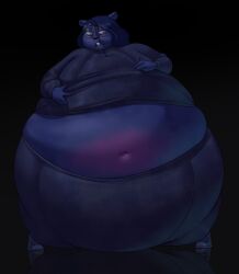 big_breasts blueberry_inflation breasts chipchell female furry inflation thick_thighs wide_hips