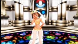 3d 3d_animation animated arabian_clothes arawi_merock barefoot belly_dancer belly_dancer_outfit brown_eyes brown_hair contest_dress dancer dancer_outfit dancing exotic female harem_girl harem_outfit longer_than_3_minutes may_(pokemon) may_(pokemon)_(arabian_princess) mmd mp4 music pokemon shorter_than_four_minutes sound video