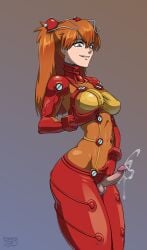 1futa 2024 asuka_langley_sohryu balls big_breasts bodysuit breasts bulge clothed clothing cum cumshot dickgirl ejaculation erect_penis erection flannaganthered fully_clothed futa_only futanari grey_background hands-free handsfree_ejaculation human light-skinned_futanari light_skin long_hair looking_down medium_breasts medium_penis neon_genesis_evangelion orange_hair pale_skin penis penis_out pilot_suit plugsuit rebuild_of_evangelion skinny solo solo_futa standing test_plugsuit testicles wide_hips