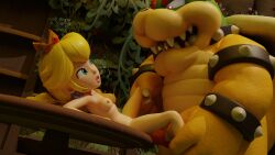 blonde_hair bowser mario_(series) missionary_position nightcrynsfw nintendo princess princess_peach vaginal_penetration