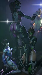 3d 4futas alternate_costume areolae ass backsack balls big_ass big_breasts bimbo bodysuit breasts brown_hair clothed clothing cock-tail cum cum_drip cum_in_hand cum_on_face cumshot curvy d.va dickgirl dildo dildo_sitting ejaculation equine_dildo erect_nipples erection exposed_breasts facial futa_on_futa futa_only futa_with_futa futanari hair handjob hands-free handsfree_ejaculation headphones high_heels highres huge_cock huge_dildo huge_penis hyper hyper_penis intersex kneeling large_ass large_balls large_breasts large_penis light-skinned_futanari light_skin long_hair masturbation medium_breasts mercy mitrild-sfm nipples no_bra no_panties overwatch penis penis_out penis_size_difference precum precum_drip purple-skinned_futanari purple_skin sex_toy short_hair small_breasts source_filmmaker sporty_tracer standing thick_thighs thighhighs tracer uncensored whisker_markings white_hair widowmaker